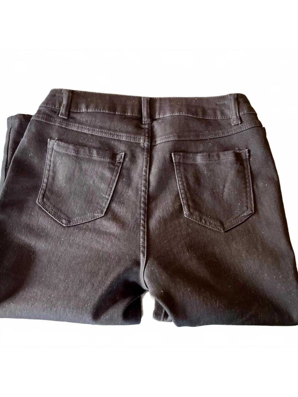 D. Jeans Black Women’s Capri Stretch Jeans Casual Everyday Denim